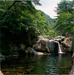 칠연폭포(Chilyeonpokpo(waterfalls))