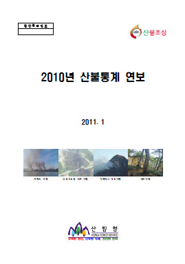 2010년 산불통계연보 표지